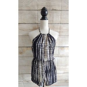 Audrey 3+1 Tie Dye Halter Romper